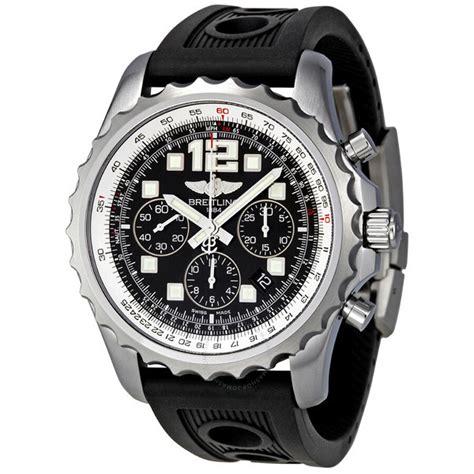 Breitling Chronospace Automatic Black Dial Men's Watch 